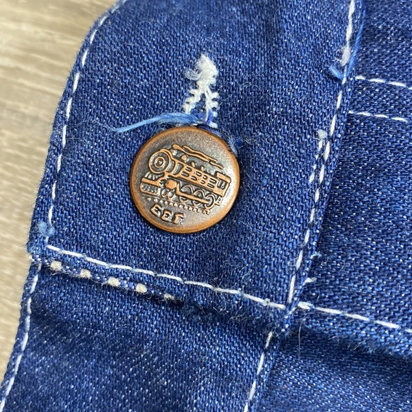 Luxury 70s dark wash high rise tapered detailed jeans NWT - Picture 6 of 7